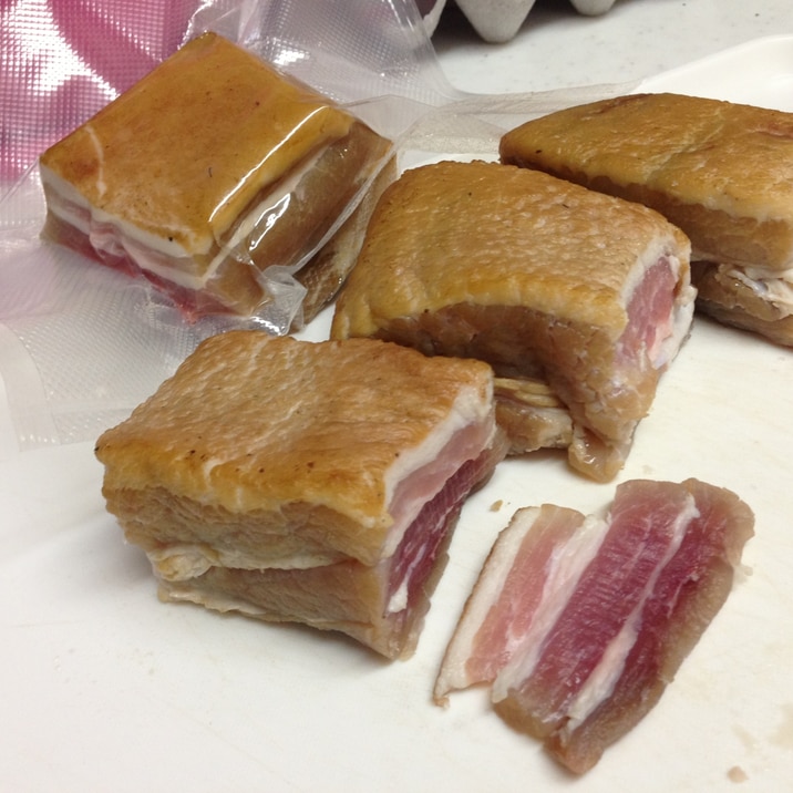ほんとうまい 本物のベーコンの作り方 V1 0 レシピ 作り方 By みやけんꉂꉂ ᵔᗜᵔ 楽天レシピ ほんとうまい 本物のベーコンの作り方 V1 0 レシピ 作り方 By みやけんꉂꉂ ᵔᗜᵔ 楽天レシピ